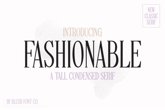 Fashionable Font - Featured Image