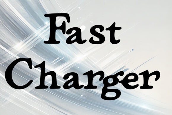 Fast Charger Font - Featured Image