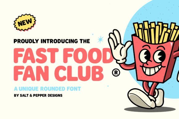 Fast Food Fan Club Font - Featured Image