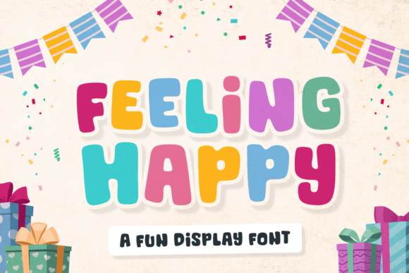 Feeling Happy Font - Featured Image