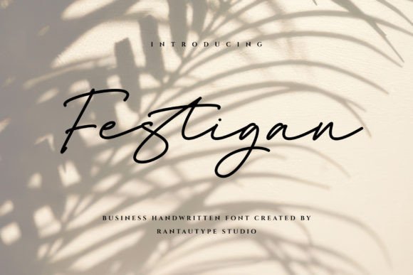 Festigan Font - Featured Image