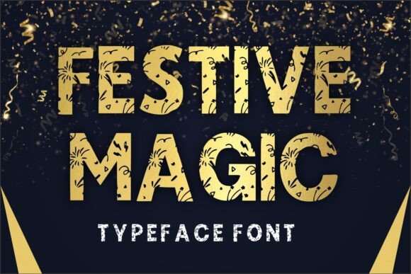 Festive Magic Font - Featured Image