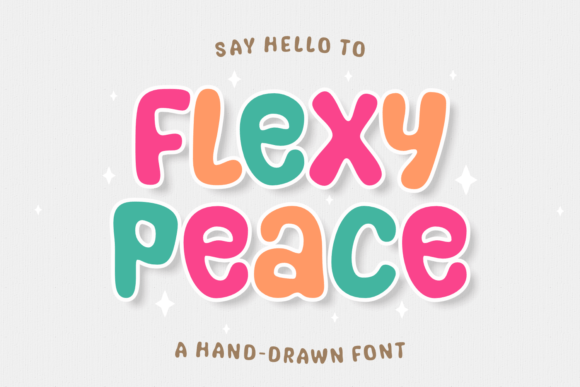 Flexy Peace Font - Featured Image