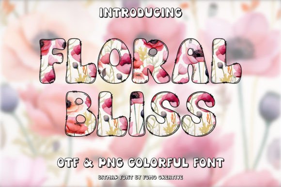 Floral Bliss Font - Featured Image