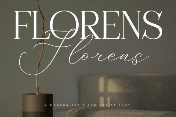 Florens Duo Font - Featured Image