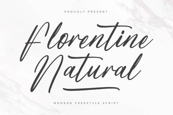 Florentine Natural Font - Featured Image