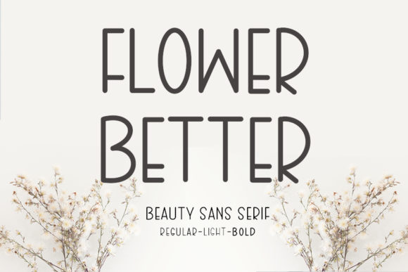 Flower Better Font - Featured Image