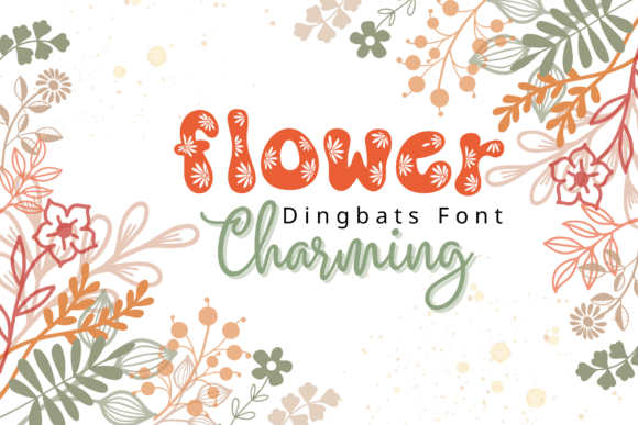 Flower Charming Font - Featured Image