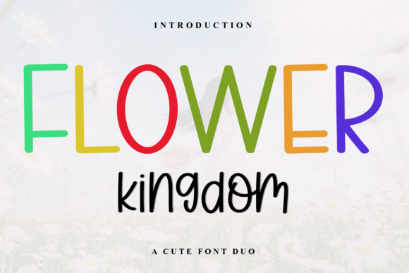 Flower Kingdom Font - Featured Image
