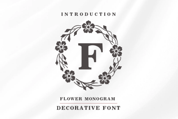 Flower Monogram Font - Featured Image