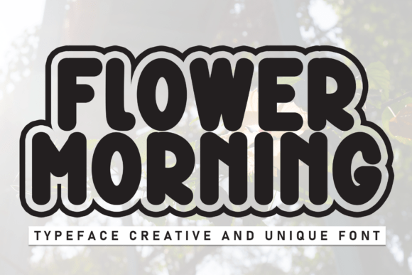 Flower Morning Font - Featured Image
