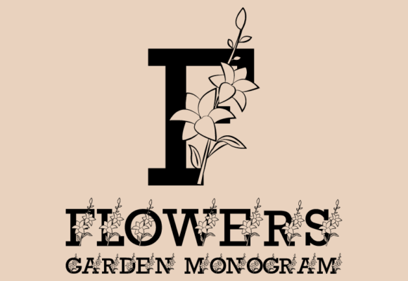 Flowers Garden Monogram Font - Featured Image