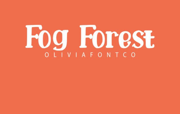 Fog Forest Font - Featured Image