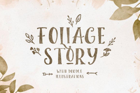 Foliage Story Font - Featured Image