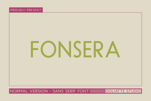 Fonsera Font - Featured Image