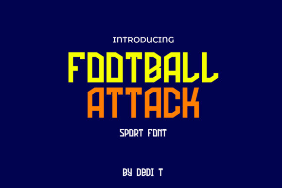 Football Attack Font - Featured Image