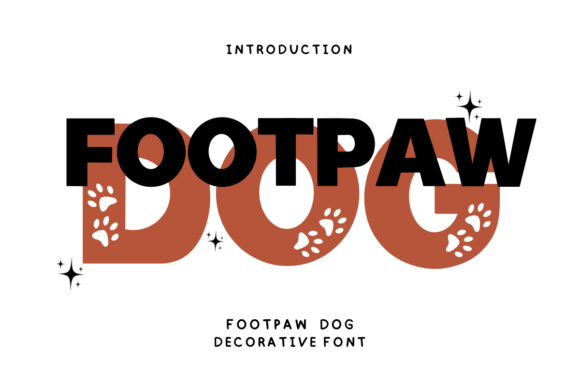 Footpaw Dog Font - Featured Image