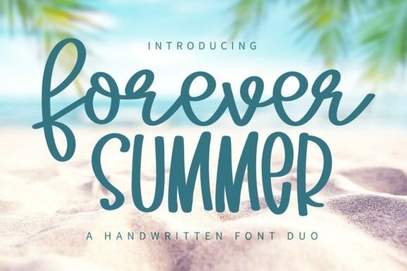 Forever Summer Font - Featured Image