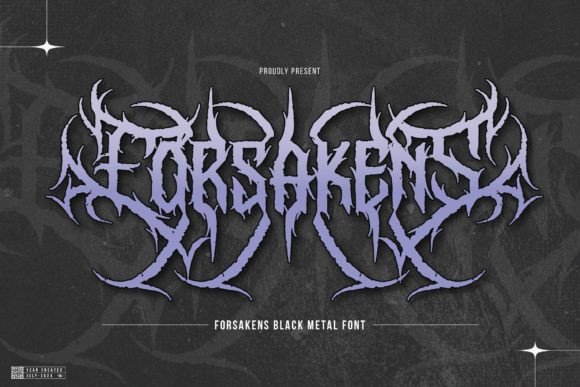 Forsakens Font - Featured Image