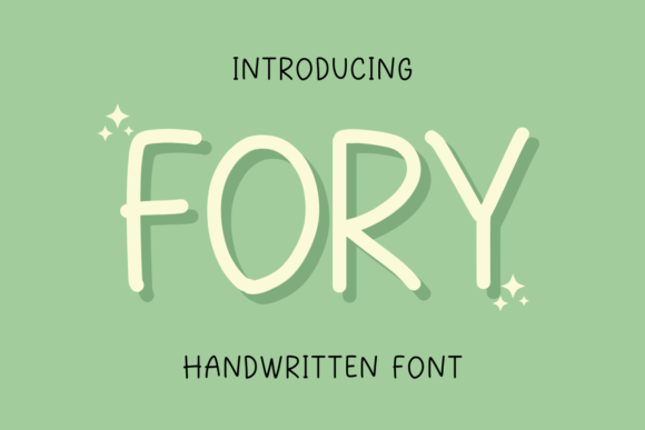 Fory Font - Featured Image