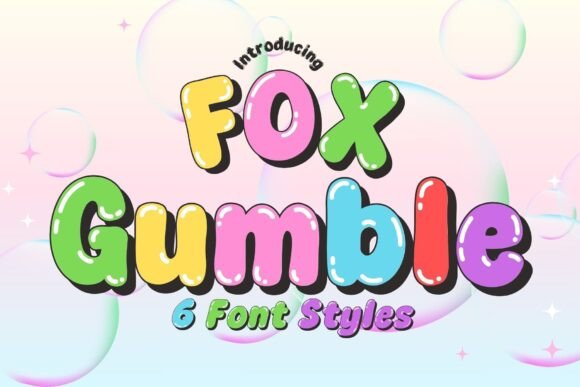 Fox Gumble Font - Featured Image