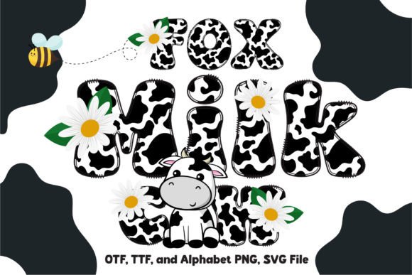 Fox Milkcow Font - Featured Image