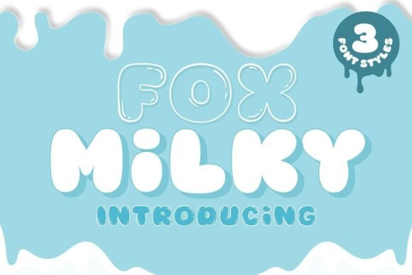 Fox Milky Font - Featured Image