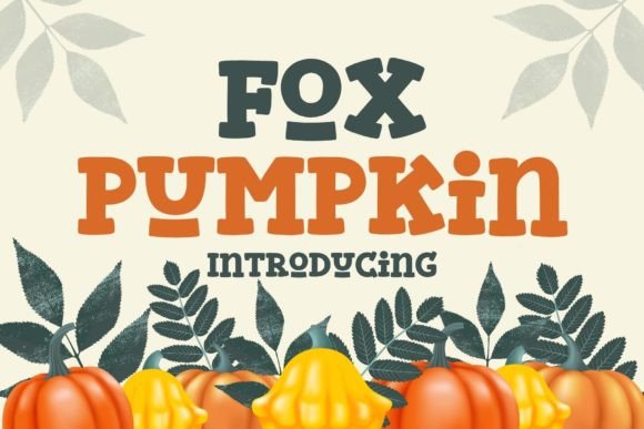 Fox Pumpkin Font - Featured Image
