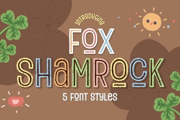 Fox Shamrock Font - Featured Image