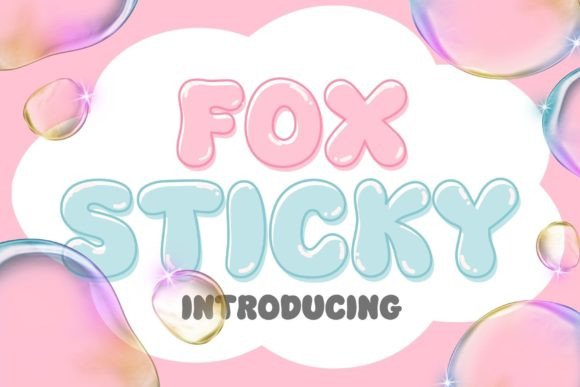 Fox Sticky Font - Featured Image