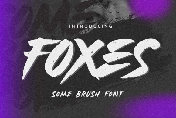 Foxes Font - Featured Image