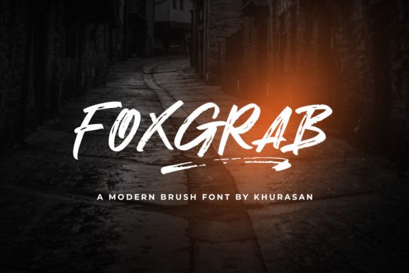 Foxgrab Font - Featured Image