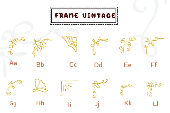 Frame Vintage Font - Featured Image