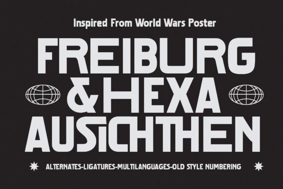 Freiburg Font - Featured Image