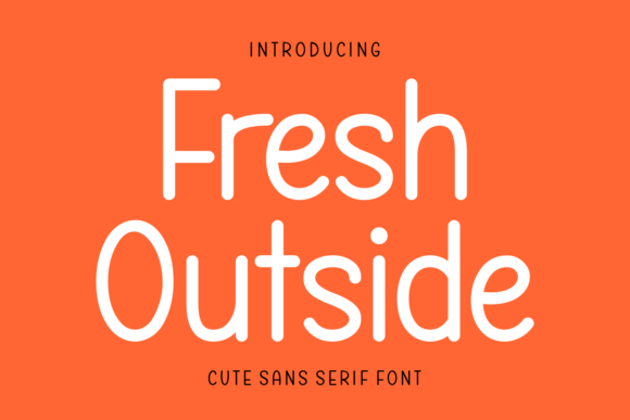 Fresh Outside Font - Featured Image