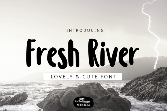 Fresh River Font - Featured Image