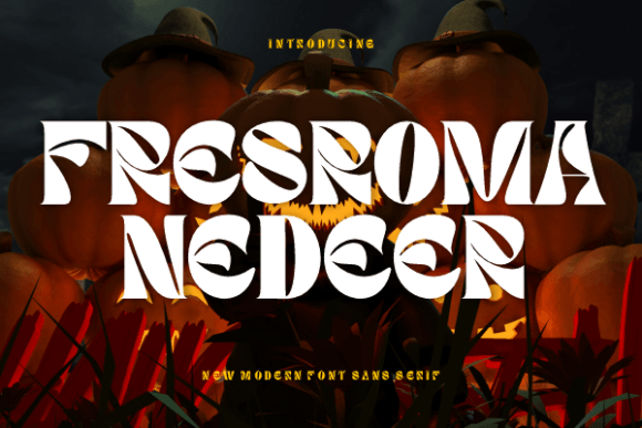 Fresroma Nedeer Font - Featured Image