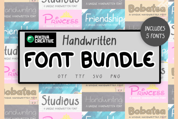 Friendly Handwriting Pack Font - Featured Image