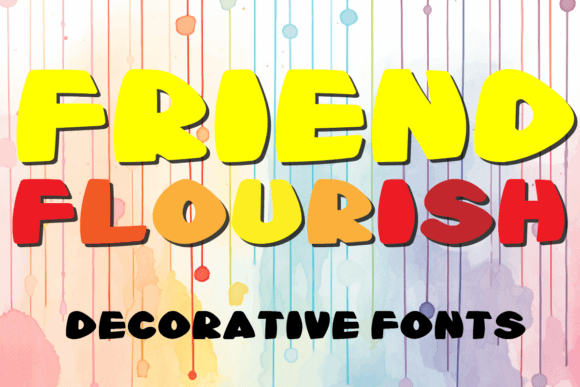 Friendship Flourish Font - Featured Image