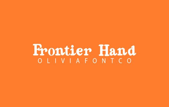 Frontier Hand Font - Featured Image