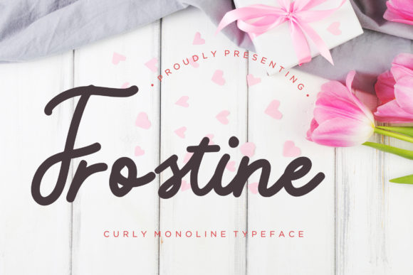 Frostine Font - Featured Image