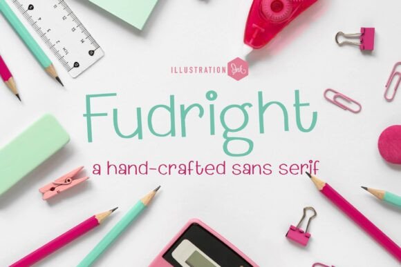 Fudright Font - Featured Image