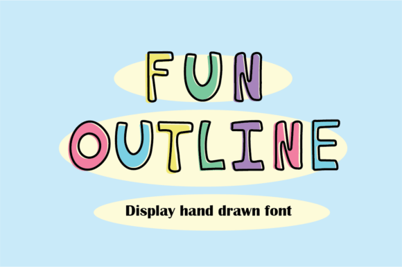 Fun Outline Font - Featured Image