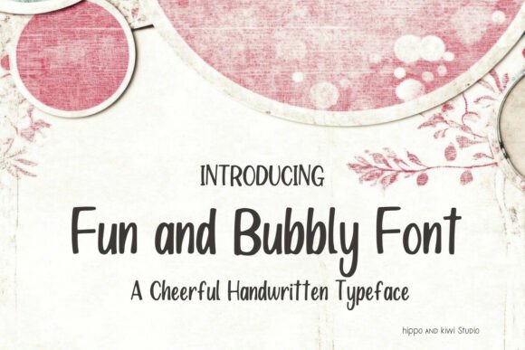 Fun and Bubbly Font - Featured Image