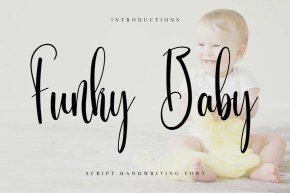 Funky Baby Font - Featured Image