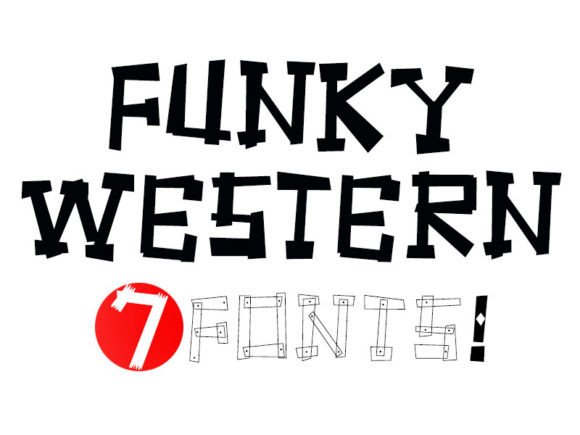 Funky Western Font - Featured Image