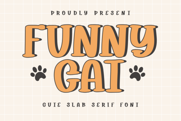 Funny Cat Font - Featured Image