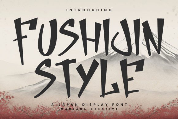 Fushijin Font - Featured Image