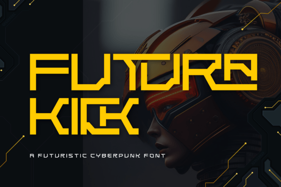 Futurakick Font - Featured Image