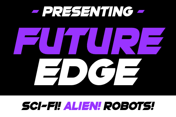 Future Edge Font - Featured Image
